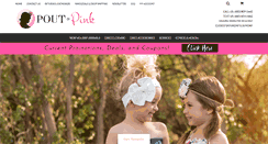 Desktop Screenshot of poutinpink.com